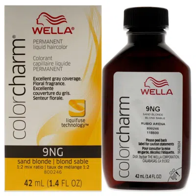 Wella Color Charm Permanent Liquid Hair Color - 9ng Sand Blonde By  For Unisex - 1.42 oz Hair Color In Multi