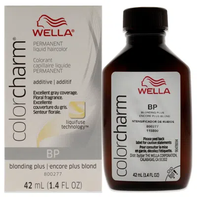 Wella Color Charm Permanent Liquid Hair Color - Bp Blonding Plus By  For Unisex - 1.42 oz Hair Color In Multi