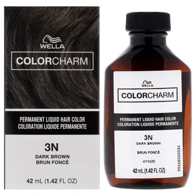 Wella Color Charm Permanent Liquid Hair Color - 3n Dark Brown By  For Unisex - 1.42 oz Hair Color In Transparent