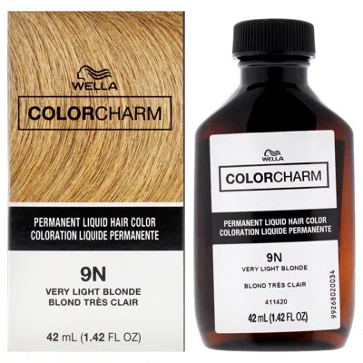 Wella Color Charm Permanent Liquid Hair Color - 9n Very Light Blonde By  For Unisex - 1.42 oz Hair Co In Multi