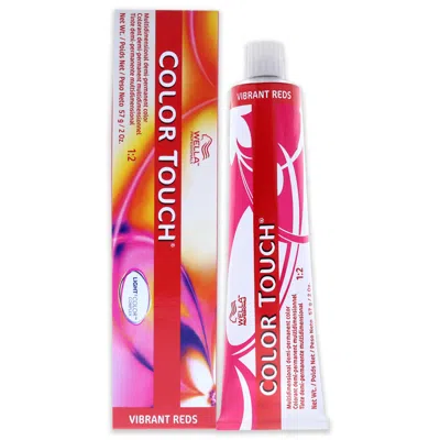 Wella Color Touch Demi-permanent Color - 4 5 Medium Brown-red-violet By  For Unisex - 2 oz Hair Color In Multi