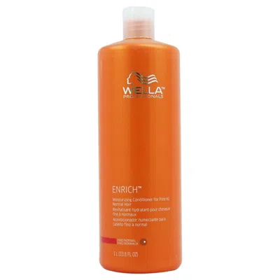 Wella Enrich Moisturizing Conditioner For Fine To Normal Hair By  For Unisex - 33.8 oz Conditioner In Multi