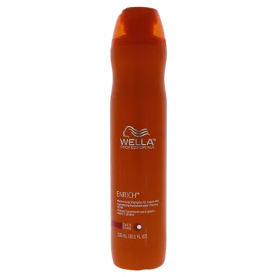 Wella Enrich Moisturizing Shampoo For Coarse For Coarse Hair By  For Unisex - 10.1 oz Shampoo In Brown