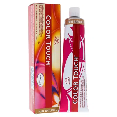 Wella I0086972 Color Touch Demi & Permanent Hair Color For Unisex - 8-03 Light Blonde & Natural Gold - 2 O