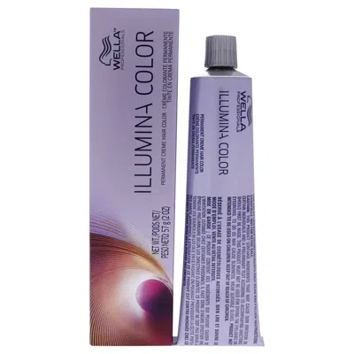 Wella Illumina Color Permanent Creme Hair Color - 5 35 Light Brown-gold Red Violet By  For Unisex - 2 In Multi