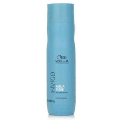 Wella Invigo Aqua Pure Purifying Shampoo 8.4 oz Hair Care 8005610642406 In White