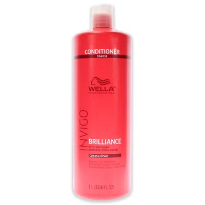Wella Invigo Brilliance Conditioner For Coarse Hair For Unisex 33.8 oz Conditioner