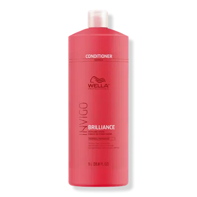 Wella Invigo Brilliance Conditioner For Normal Hair - 33.8 oz