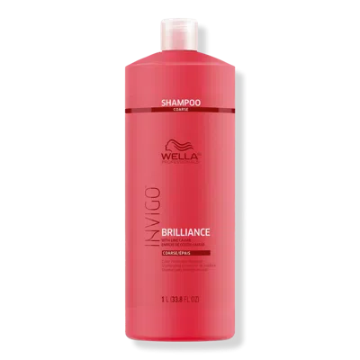 Wella Invigo Brilliance Shampoo For Coarse Hair - 33.8 oz