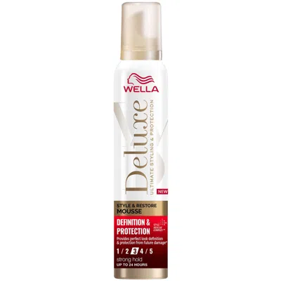 Wella Professionals Care Deluxe Definition And Protection Mousse 200ml In White