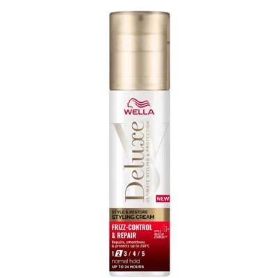 Wella Professionals Care Deluxe Frizz Control And Repair Styling Cream 100ml In White