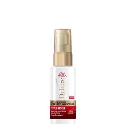 Wella Professionals Care Deluxe Style Rescue Pre-styling Serum 50ml In White