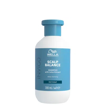 Wella Professionals Care Invigo Scalp Balance Deep Cleansing Shampoo 300ml In White
