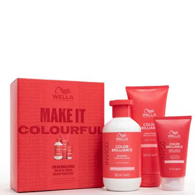 Wella Professionals Care Wella Professionals Color Brilliance Instant Colour Vibrancy Christmas Gift Set (worth £44)
