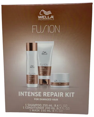 Wella Unisex Fusion Intense Repair Kit In White