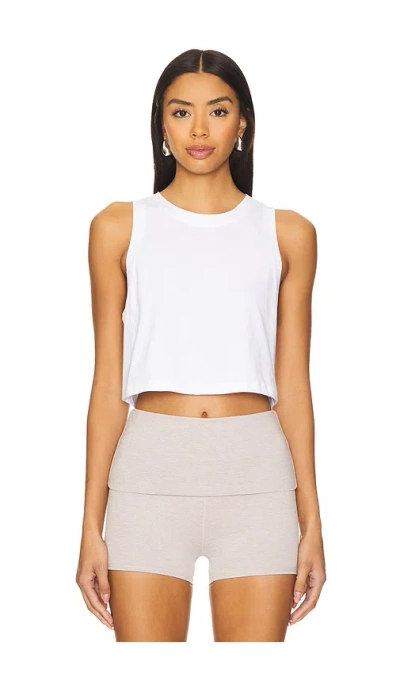 Wellbeing + Beingwell Top Albany In White