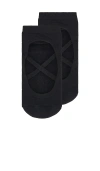 Wellbeing + Beingwell Ballet Ankle Grip Sock Çÿ­è¢œ Â€“ É»‘è‰². Å°ºç � All. In Black