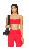 Wellbeing + Beingwell Flowwell Ilanna Sports Bra In Lava Red