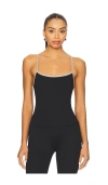 Wellbeing + Beingwell Flowwell Taryn Tank In Black