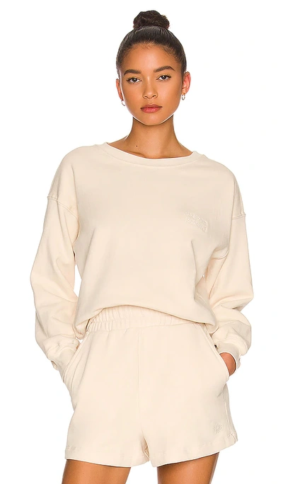 Wellbeing + Beingwell Goldie Sweatshirt In Bone White