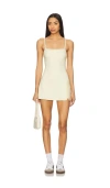 Wellbeing + Beingwell Movewell Astrid Dress In 婴儿黄