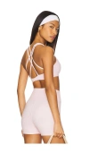Wellbeing + Beingwell Movewell Kirra Sports Bra In Baby Pink