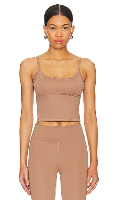 Wellbeing + Beingwell Movewell Ripley Tank In Fresco Brown