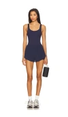 Wellbeing + Beingwell Movewell Sunny Romper In Blue