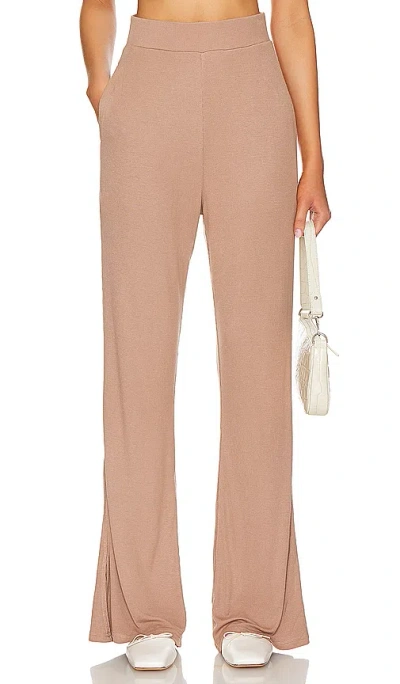 Wellbeing + Beingwell Palisade Pant In Fresco Brown