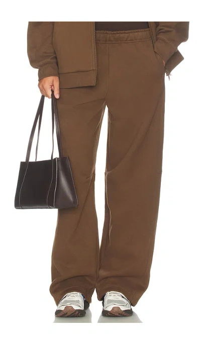 Wellbeing + Beingwell Robin Barrel Sweatpant In Charcoal