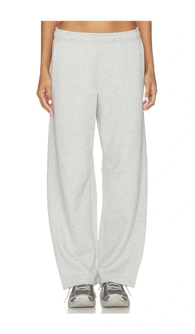 Wellbeing + Beingwell Robin Barrel Sweatpant In Grey