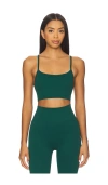 Wellbeing + Beingwell Stretchwell Emery Sports Bra In Green