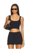 Wellbeing + Beingwell Stretchwell Wren Tank In Black