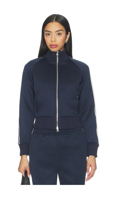 Wellbeing + Beingwell The Track Jacket In Blue