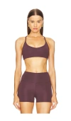 Wellbeing + Beingwell Willa Sports Bra In Raisin