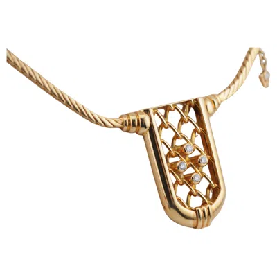 Pre-owned Wellendorff Wellendorf Lyra 18k Gold Collier, 31 G, With Certificate In Multi