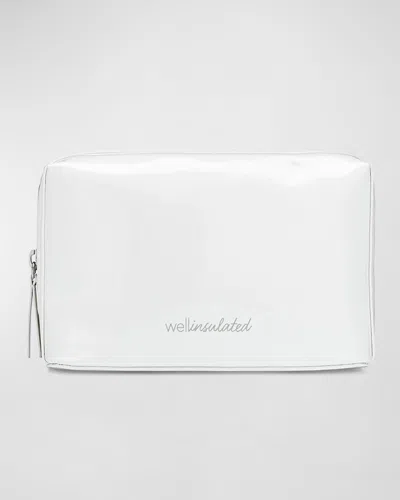 Wellinsulated Limited Edition Performance Beauty Bag In White
