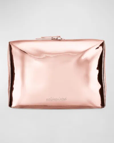 Wellinsulated Performance Beauty Bag, Large In Rose Gold