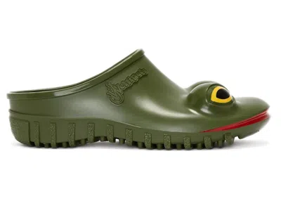 Pre-owned Wellipets Frog Loafers By Jw Anderson Sneakers In Green