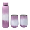 Wellness 3-pc. Insulated Canteen And Stemless Wine Set In Pink