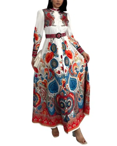 Wellway Maxi Dress In Multi