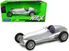 Welly 1937 Mercedes-benz W125 Silver Metallic "nex Models" Series 1/24 Diecast Model Car By