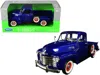 Welly 1953 Chevrolet 3100 Pickup Truck 1 By 24-1 By 27 Diecast Model Car Blue