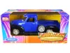 Welly 1953 Chevrolet 3100 Pickup Truck Blue And Black "low Rider Collection" 1/24 Diecast Model Car By Wel