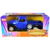 Welly 1953 Chevrolet 3100 Pickup Truck Blue And Black "low Rider Collection" 1/24 Diecast Model Car By Wel
