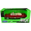 Welly 1963 Chevrolet Impala Convertible Red Metallic Nex Model 1-24 Scale Diecast Model Car