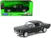 Welly 1964 1/2 Ford Mustang Coupe Hard Top Black 1/24 Diecast Model Car By