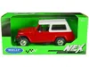 Welly 1967 Jeep Jeepster Commando Station Wagon With Top Nex Models Series 1-24 Scale Diecast Model Car Re