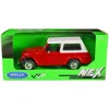 Welly 1967 Jeep Jeepster Commando Station Wagon With Top Nex Models Series 1-24 Scale Diecast Model Car Re