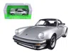 Welly 1974 Porsche 911 Turbo 3.0 Silver 1/24 Diecast Model Car By